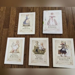 Set of 5 vintage Kirsten (1854) American Girls books